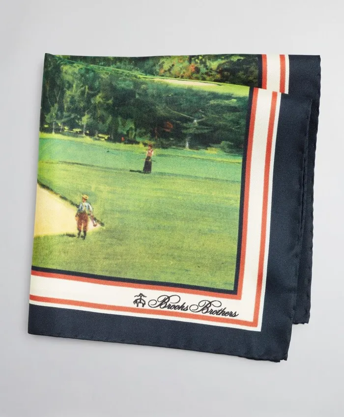 Brooks Brothers Pocket Squares and Handkerchiefs Limited Edition Archival Collection Summer 1985 Silk Pocket Square Multi 8211 Men Brooks Brothers Pocket Squares and Handkerchiefs Limited Edition Archival Collection Summer 1985 Silk Pocket Square Multi 8211 Men