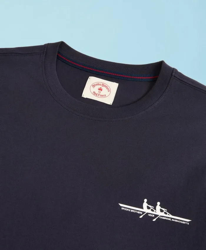 Brooks Brothers Polos and TShirts Head Of The Charles Regatta LongSleeve Graphic TShirt Navy 8211 Men Brooks Brothers Polos and TShirts Head Of The Charles Regatta LongSleeve Graphic TShirt Navy 8211 Men