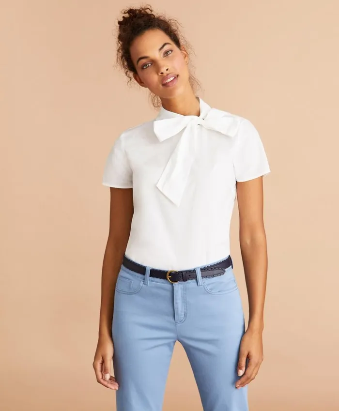 Brooks Brothers Shoes and Belts Scalloped Leather Belt Navy 8211 Women Brooks Brothers Shoes and Belts Scalloped Leather Belt Navy 8211 Women