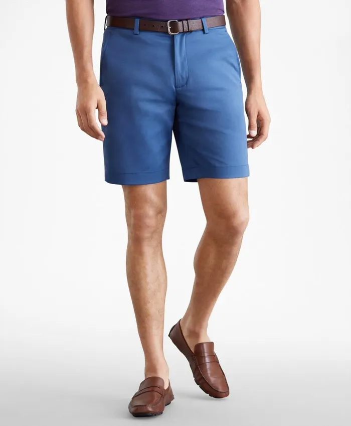 Brooks Brothers Shorts and Swimwear 9 034 Tech Shorts Blue 8211 Men
