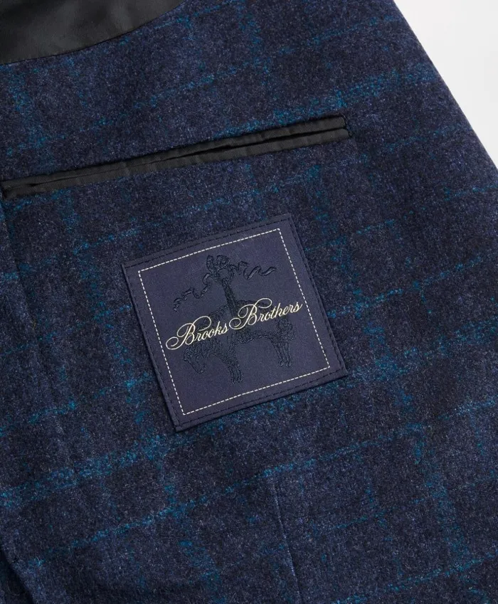 Brooks Brothers Sport Coats and Vests Golden Fleece BrooksCloud Plaid Sport Coat Navy 8211 Men Brooks Brothers Sport Coats and Vests Golden Fleece BrooksCloud Plaid Sport Coat Navy 8211 Men