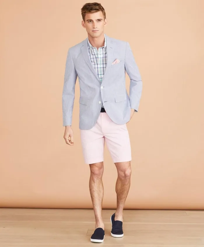 Brooks Brothers Sport Coats and Vests Striped Seersucker Sport Coat Blue 8211 Men Brooks Brothers Sport Coats and Vests Striped Seersucker Sport Coat Blue 8211 Men