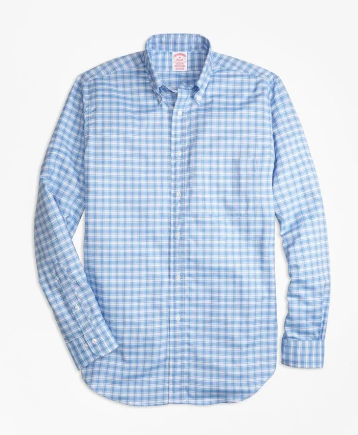Brooks Brothers Sport Shirts Madison Fit Oxford Check Sport Shirt Blue 8211 Men Brooks Brothers Sport Shirts Madison Fit Oxford Check Sport Shirt Blue 8211 Men