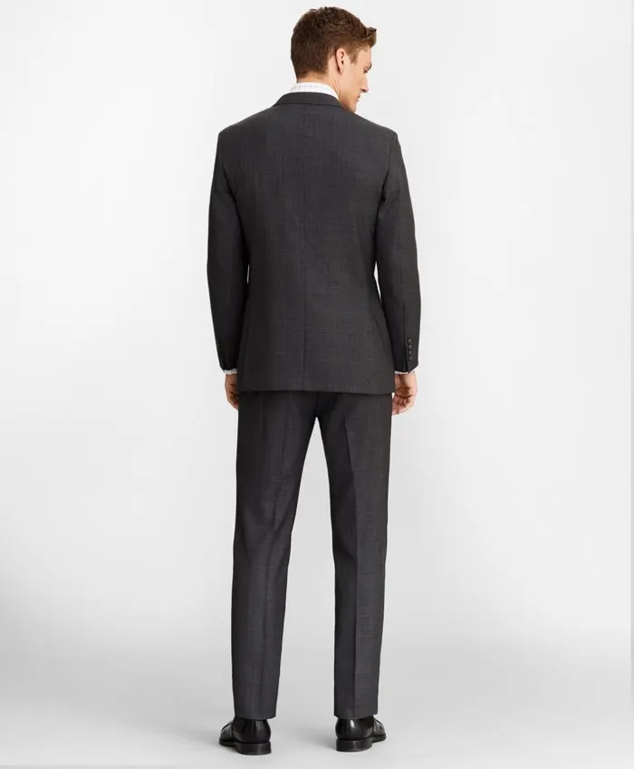 Brooks Brothers Suits Milano Fit Plaid 1818 Suit Charcoal 8211 Men Brooks Brothers Suits Milano Fit Plaid 1818 Suit Charcoal 8211 Men