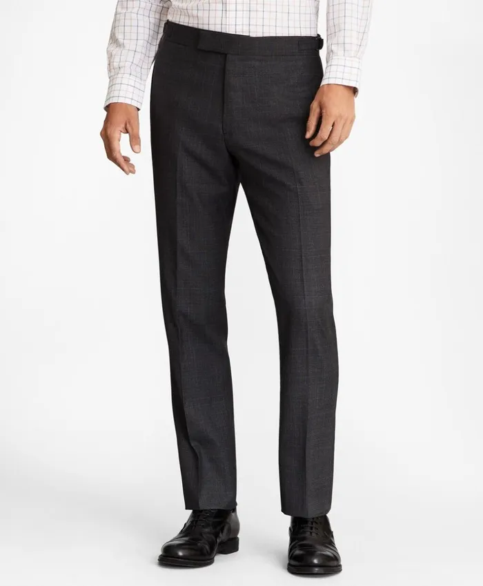 Brooks Brothers Suits Milano Fit Plaid 1818 Suit Charcoal 8211 Men Brooks Brothers Suits Milano Fit Plaid 1818 Suit Charcoal 8211 Men