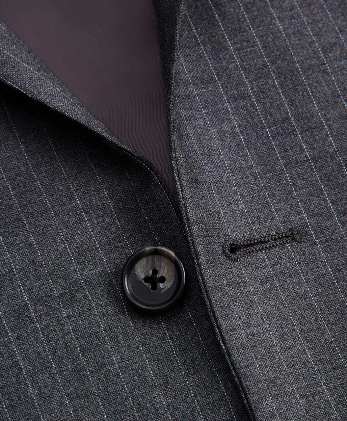 Brooks Brothers Suits Regent Fit TwoButton Grey Stripe 1818 Suit Grey 8211 Men Brooks Brothers Suits Regent Fit TwoButton Grey Stripe 1818 Suit Grey 8211 Men