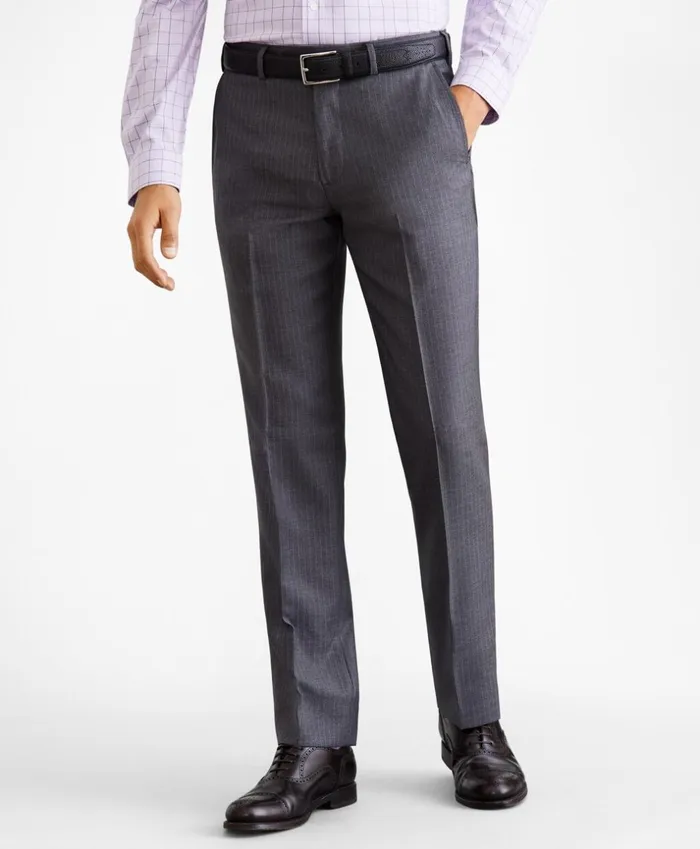 Brooks Brothers Suits Regent Fit TwoButton Grey Stripe 1818 Suit Grey 8211 Men Brooks Brothers Suits Regent Fit TwoButton Grey Stripe 1818 Suit Grey 8211 Men