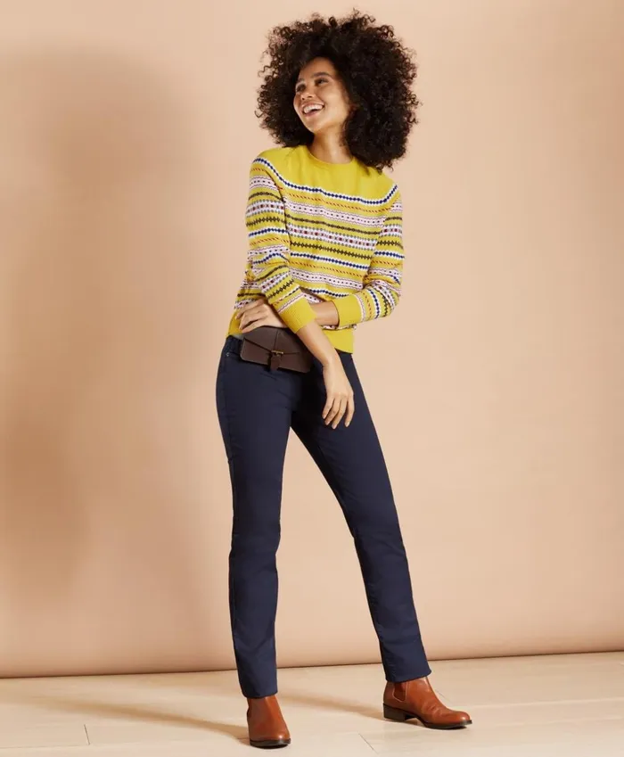 Brooks Brothers Sweaters Merino Wool Fair Isle Sweater Yellow 8211 Women Brooks Brothers Sweaters Merino Wool Fair Isle Sweater Yellow 8211 Women