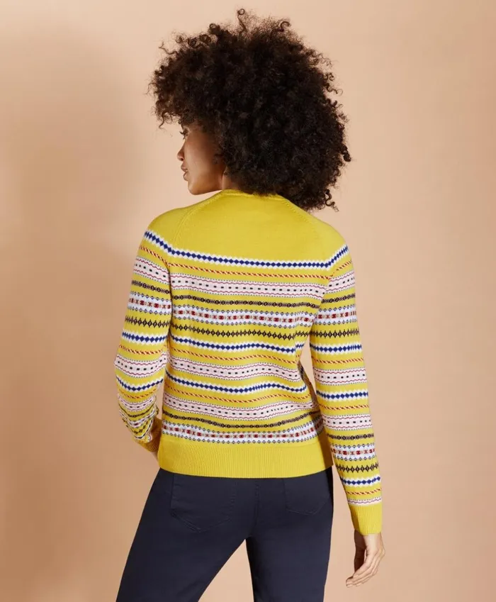 Brooks Brothers Sweaters Merino Wool Fair Isle Sweater Yellow 8211 Women Brooks Brothers Sweaters Merino Wool Fair Isle Sweater Yellow 8211 Women
