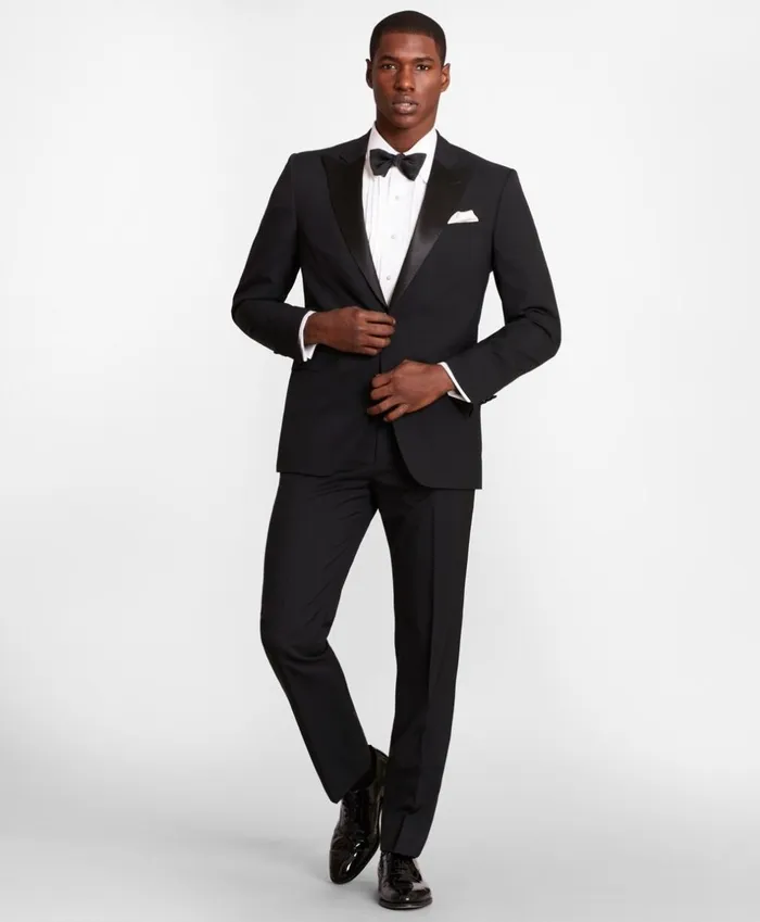 Brooks Brothers Tuxedo Shop BrooksGate RegentFit Wool Tuxedo Pants Black 8211 Men Brooks Brothers Tuxedo Shop BrooksGate RegentFit Wool Tuxedo Pants Black 8211 Men