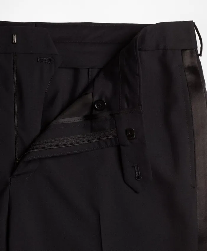 Brooks Brothers Tuxedo Shop BrooksGate RegentFit Wool Tuxedo Pants Black 8211 Men Brooks Brothers Tuxedo Shop BrooksGate RegentFit Wool Tuxedo Pants Black 8211 Men