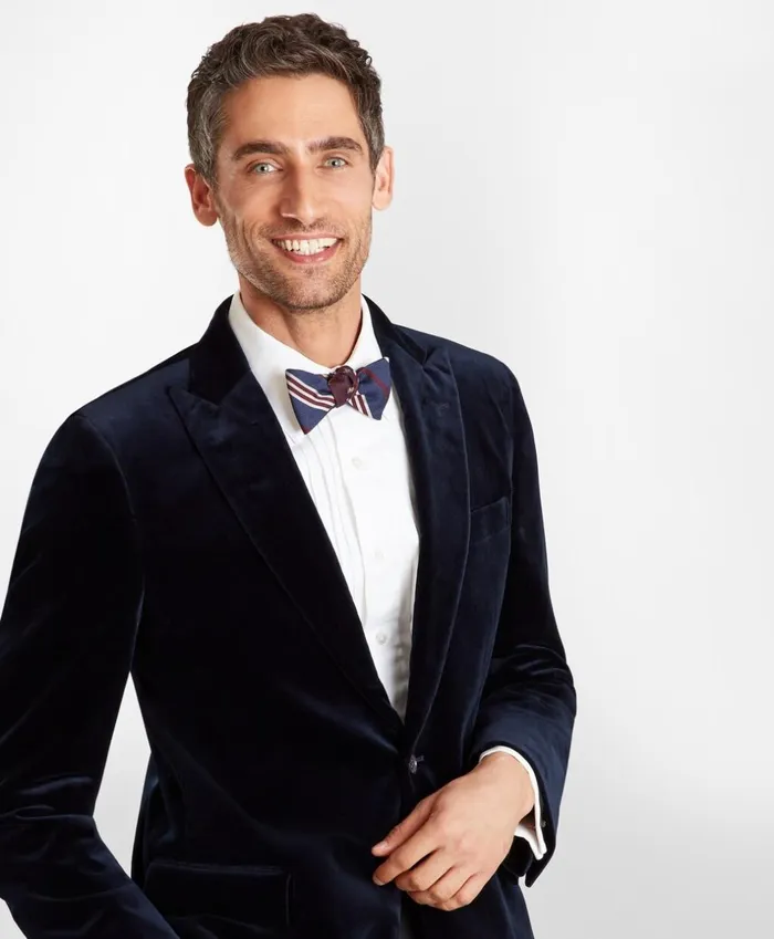 Brooks Brothers Tuxedo Shop Madison Fit Velvet Tuxedo Jacket Navy 8211 Men Brooks Brothers Tuxedo Shop Madison Fit Velvet Tuxedo Jacket Navy 8211 Men