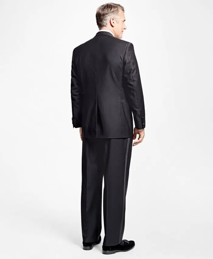 Brooks Brothers Tuxedo Shop OneButton Peak Lapel Tuxedo Jacket Black 8211 Men Brooks Brothers Tuxedo Shop OneButton Peak Lapel Tuxedo Jacket Black 8211 Men