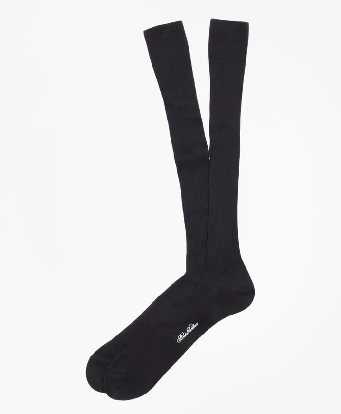 Brooks Brothers Underwear and Socks Pima Sized OvertheCalf Socks Black 8211 Men Brooks Brothers Underwear and Socks Pima Sized OvertheCalf Socks Black 8211 Men