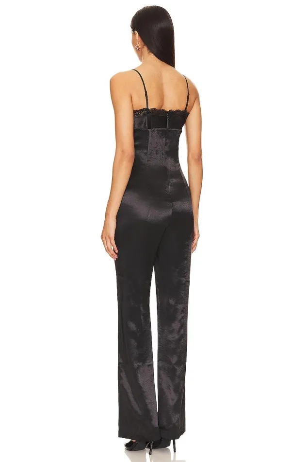 Cailey Jumpsuit Black Women Lovers and Friends Jumpsuits