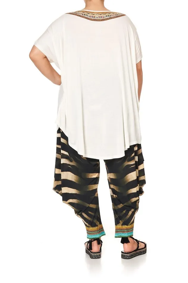 Camilla Extended Sizes Women Loose Fit Tee By The Meadow