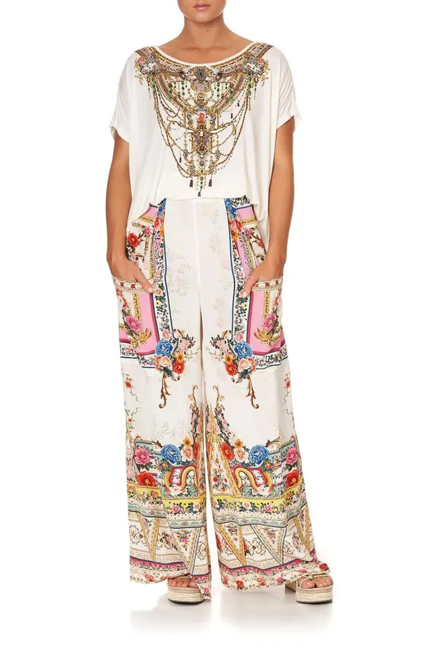 Camilla Extended Sizes Women Loose Fit Tee By The Meadow