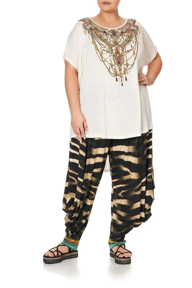 Camilla Extended Sizes Women Loose Fit Tee By The Meadow