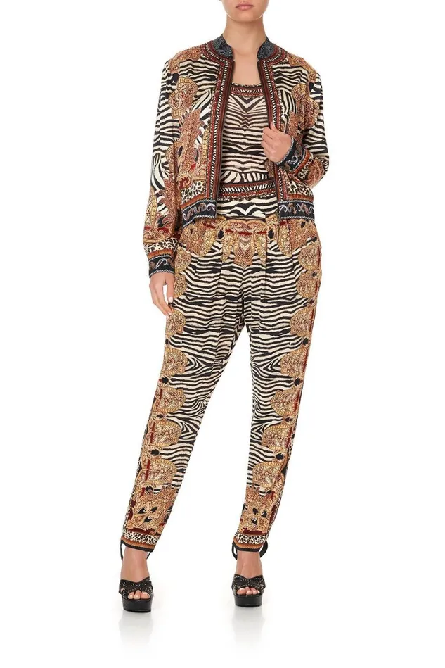 Camilla Jackets Women Bomber Jacket Wild Fire