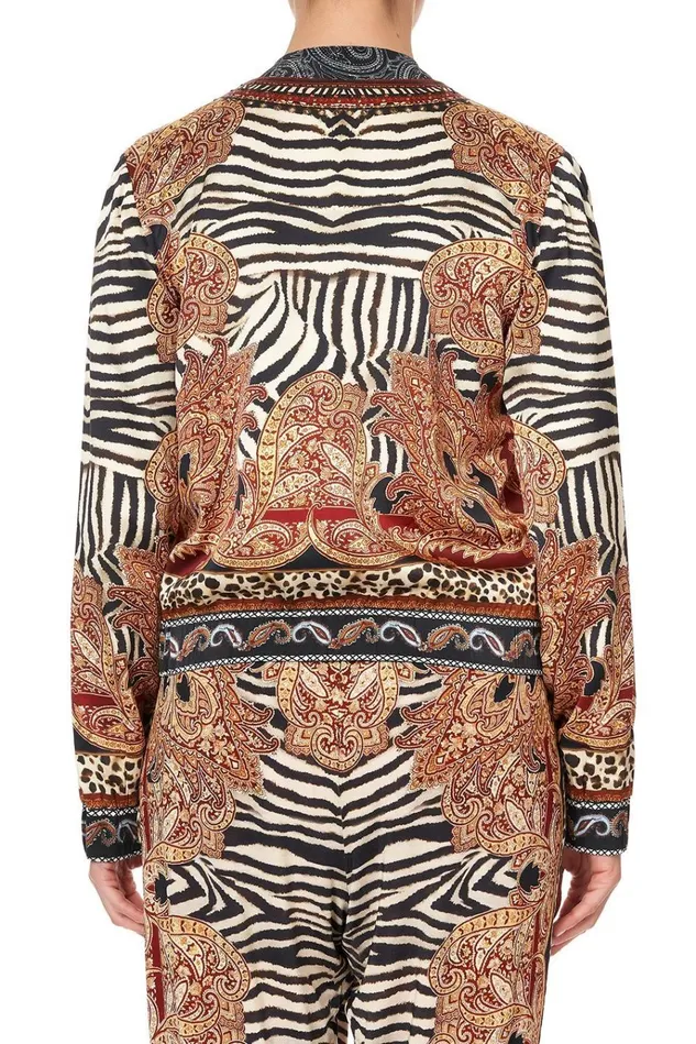 Camilla Jackets Women Bomber Jacket Wild Fire