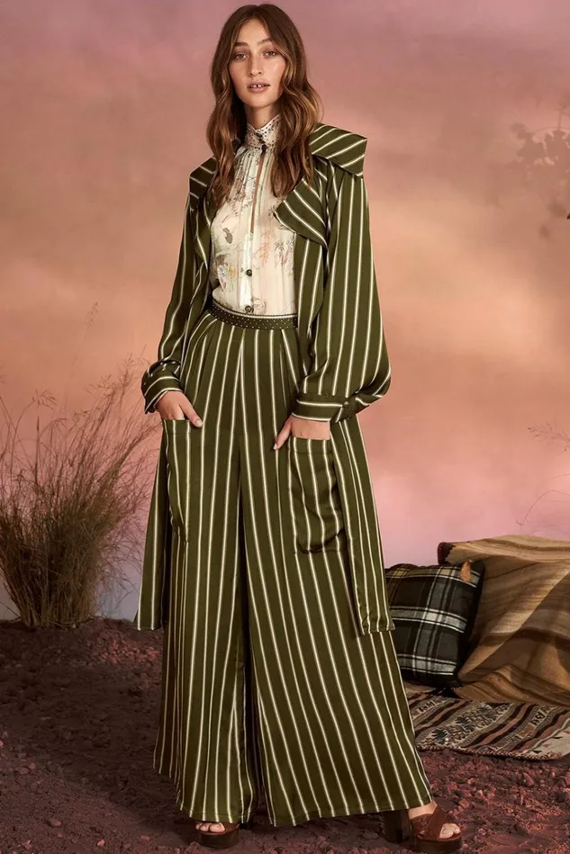 Camilla Jackets Women Loose Longline Trench Among The Gumtrees