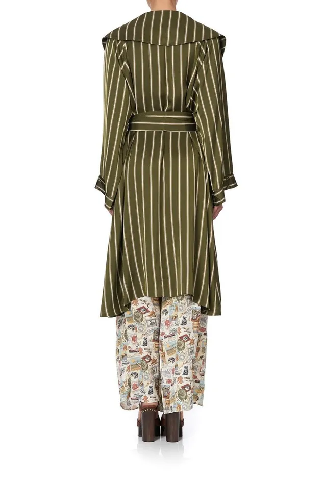 Camilla Jackets Women Loose Longline Trench Among The Gumtrees