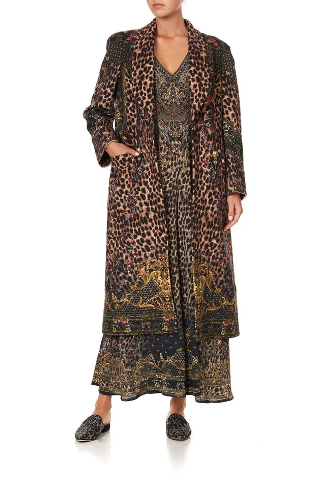 Camilla Jackets Women Rounded Collar Coat Abingdon Palace