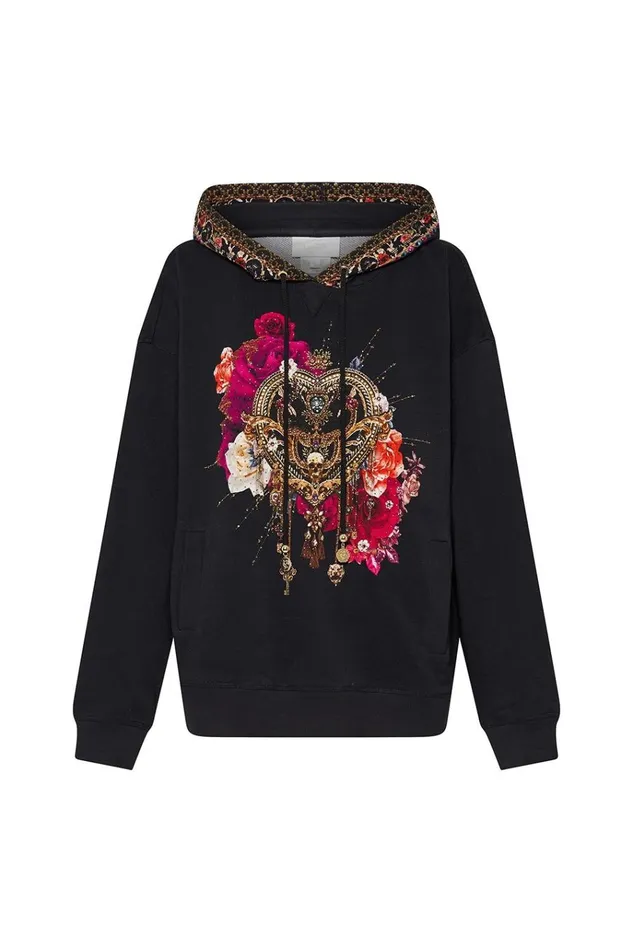 Camilla Knitwear Women Hoodie With Side Pockets Hampton Hive