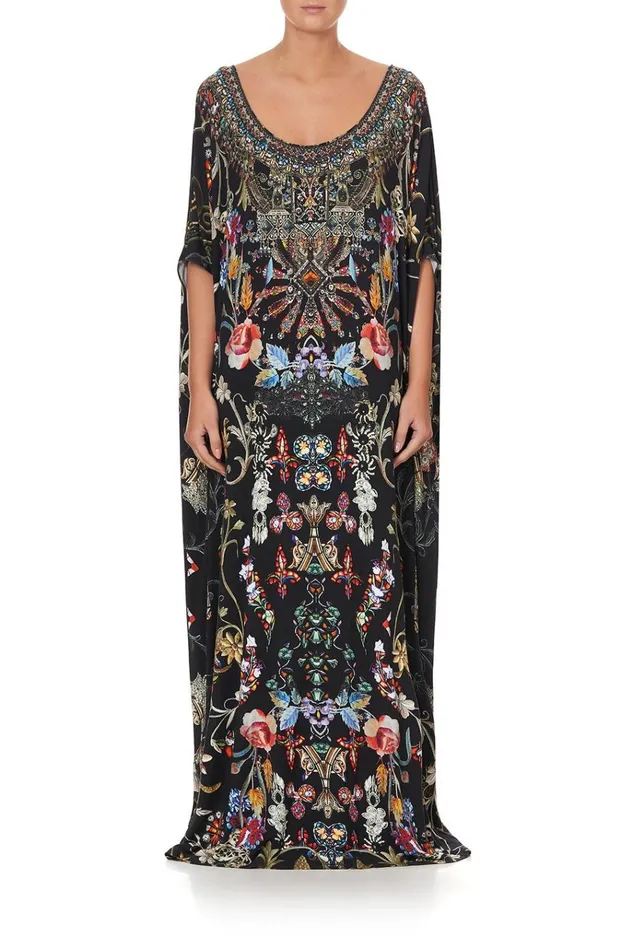 Camilla Loungewear Women Round Neck Kaftan Dancing In The Dark