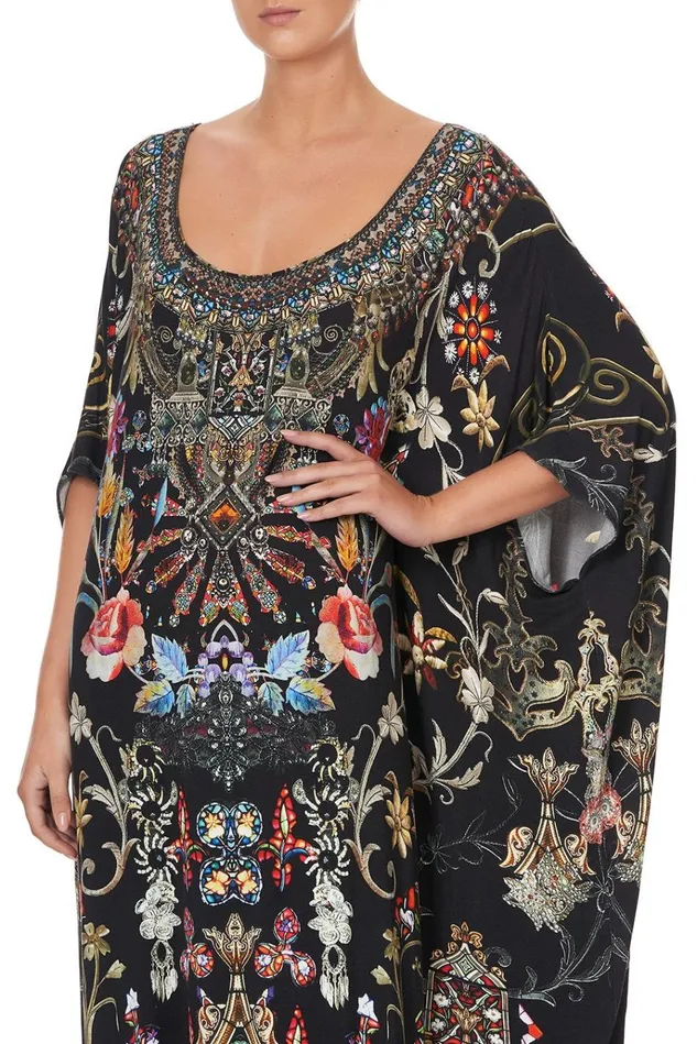 Camilla Loungewear Women Round Neck Kaftan Dancing In The Dark