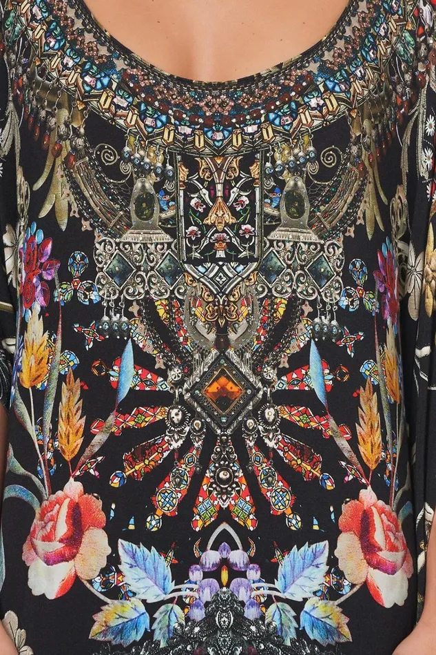 Camilla Loungewear Women Round Neck Kaftan Dancing In The Dark