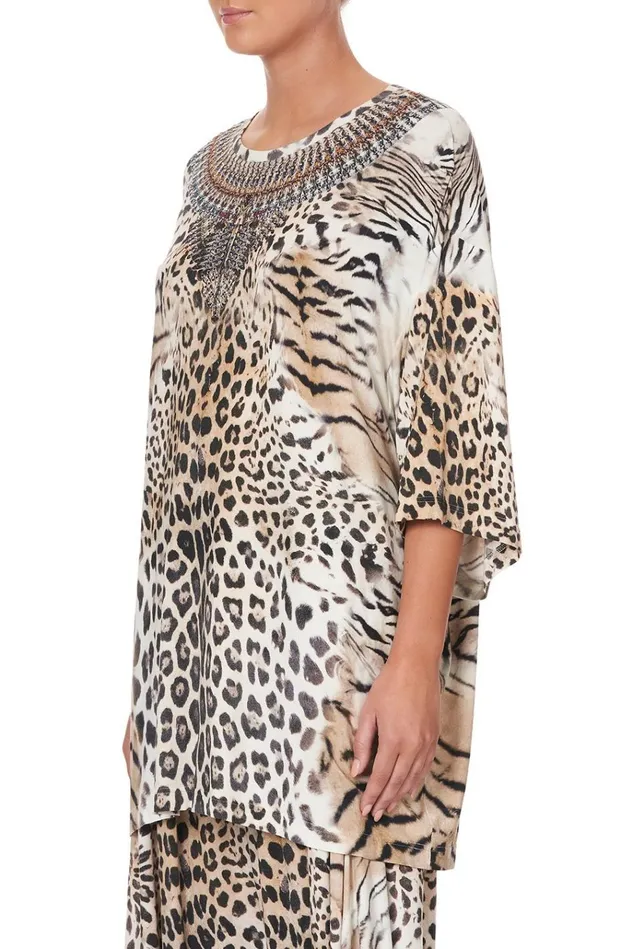 Camilla Loungewear Women Super Oversized Tee Jaguar