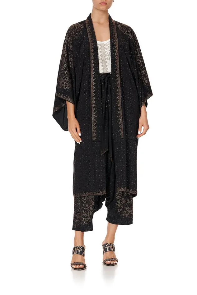 Camilla Modest Clothing Women Harem Pants Luxe Black