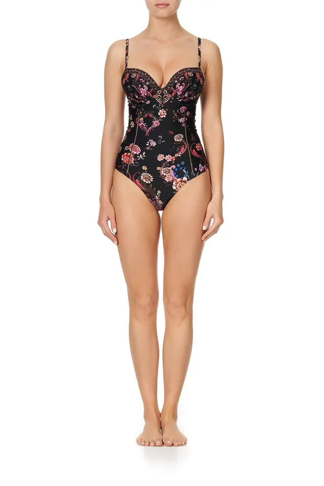 Camilla One Pieces Women Moulded One Piece With Trim A Girl Like You