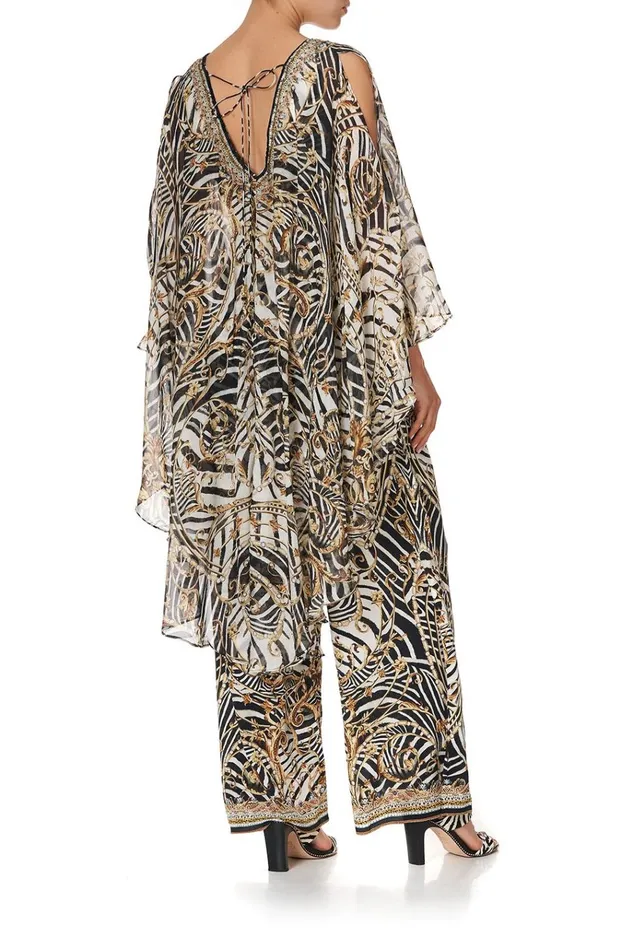 Camilla Playsuits and Jumpsuits Women Flared Jumpsuit With Overlay Night Waiting For Day