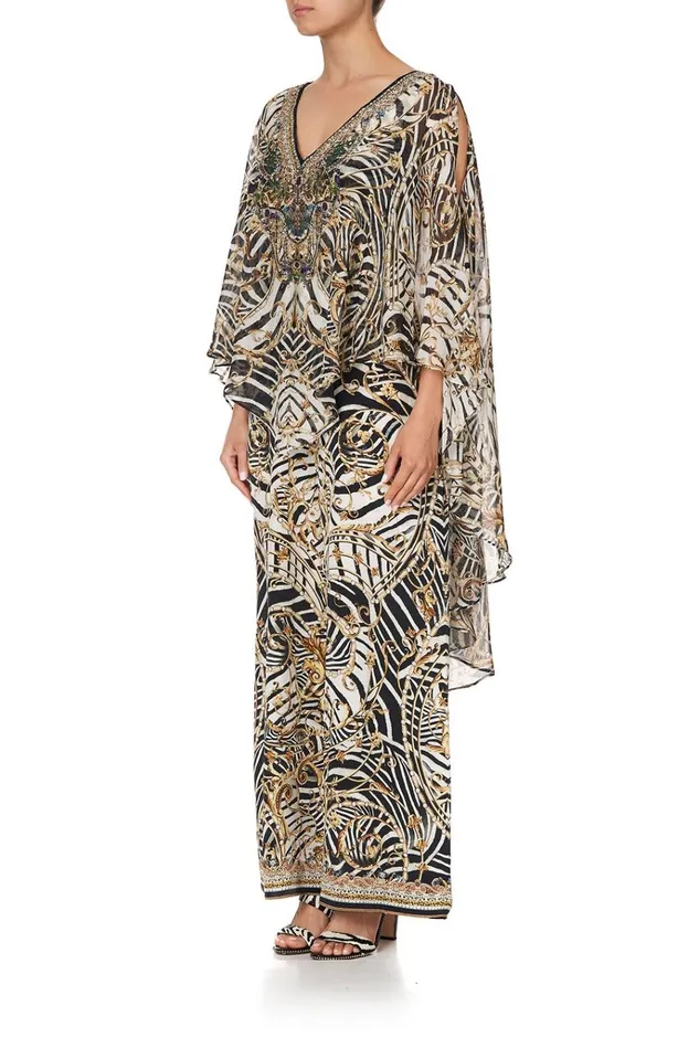 Camilla Playsuits and Jumpsuits Women Flared Jumpsuit With Overlay Night Waiting For Day