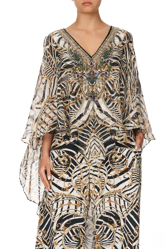 Camilla Playsuits and Jumpsuits Women Flared Jumpsuit With Overlay Night Waiting For Day
