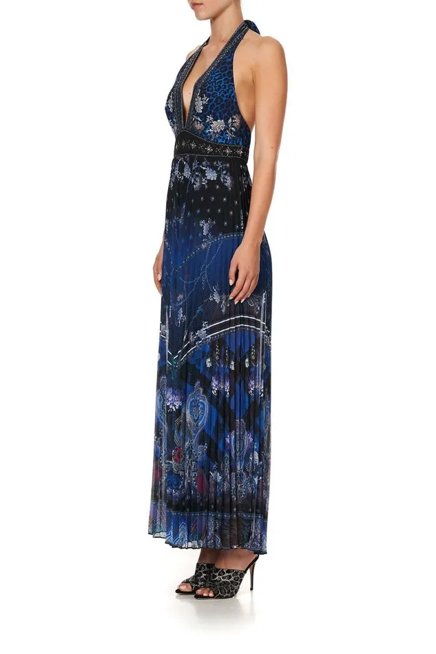 Camilla Playsuits and Jumpsuits Women Tie Neck Halter Jumpsuit Camden Moon