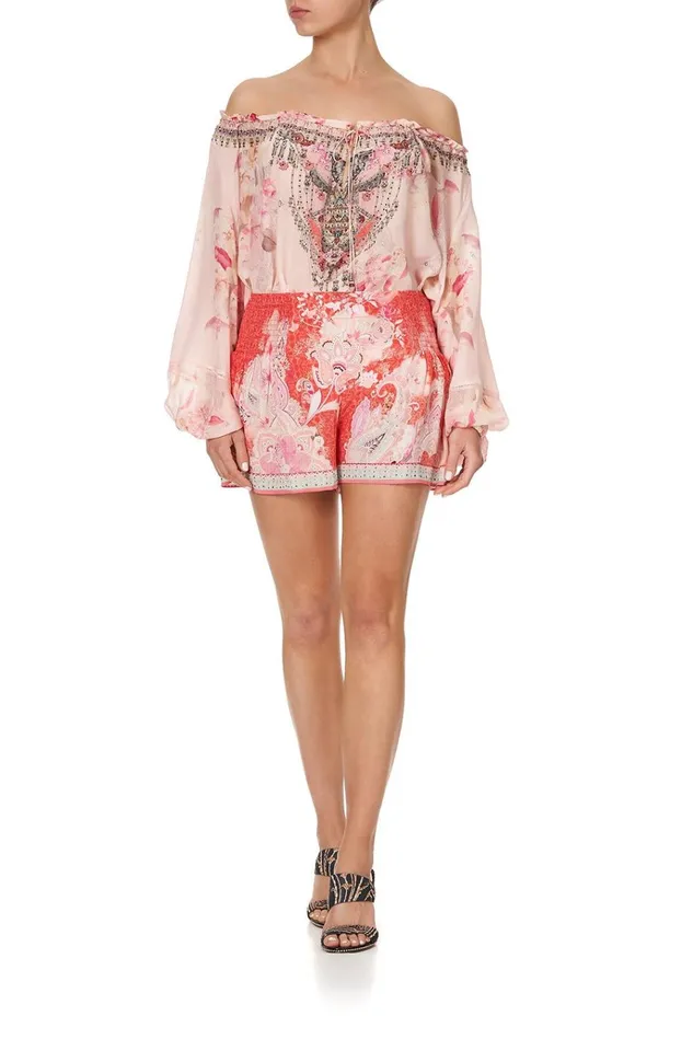 Camilla Shorts Women Shorts With Side Flounce Palace Muse