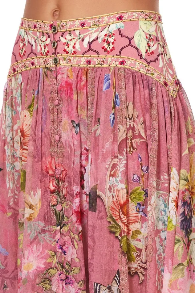 Camilla Skirts Women Shaped Waist Skirt Patchwork Heart