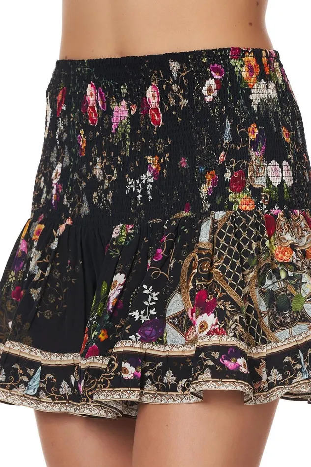 Camilla Skirts Women Short Shirred Skirt Mirror Mirror