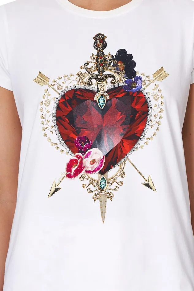 Camilla Tees Women Slim Fit Round Neck Tshirt Fairy Godmother