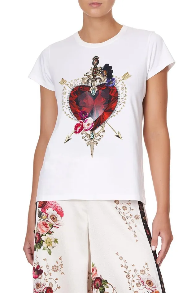 Camilla Tees Women Slim Fit Round Neck Tshirt Fairy Godmother