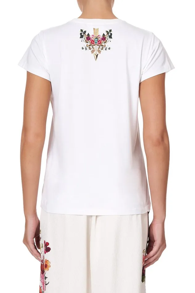 Camilla Tees Women Slim Fit Round Neck Tshirt Fairy Godmother