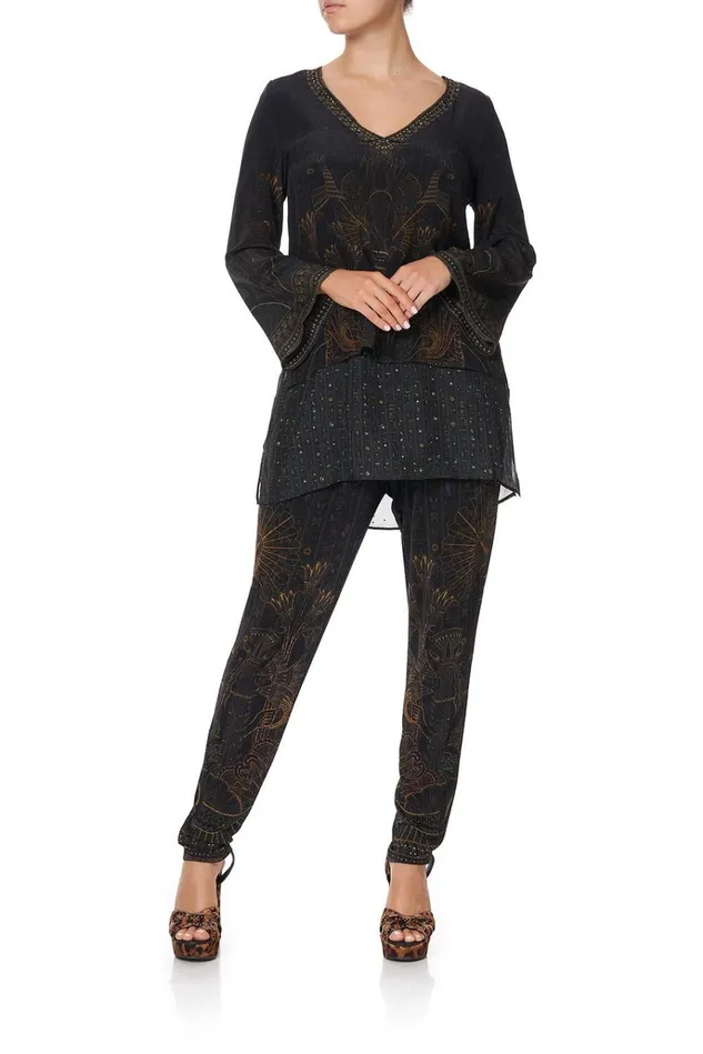 Camilla Tops Women Blouse With Side Split Cobra King