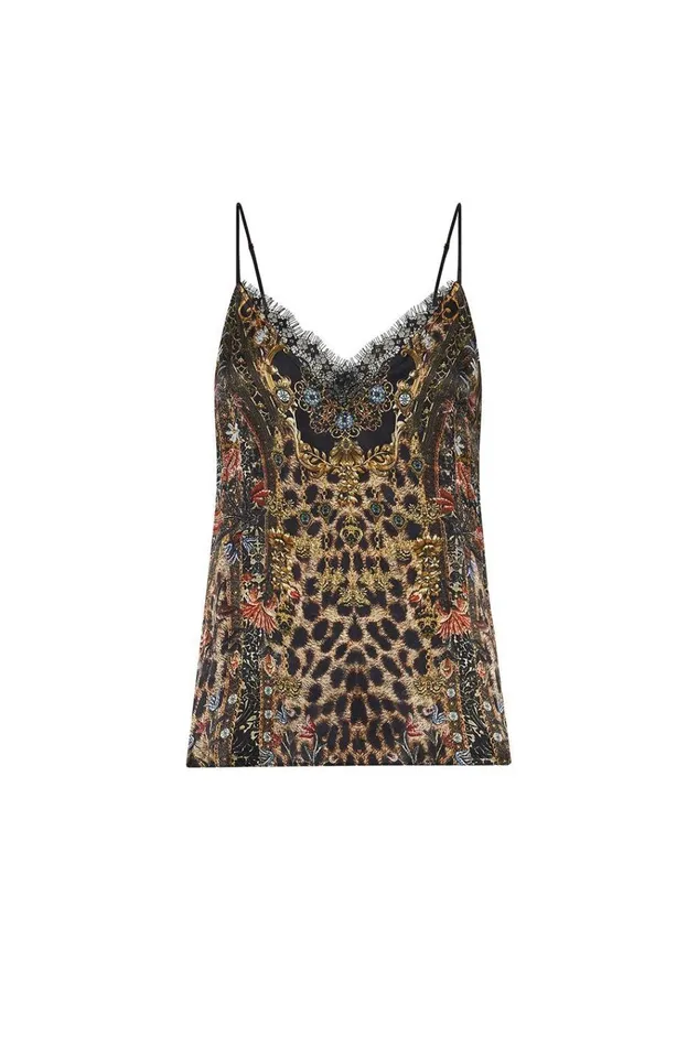 Camilla Tops Women Lace Trim Cami Abingdon Palace