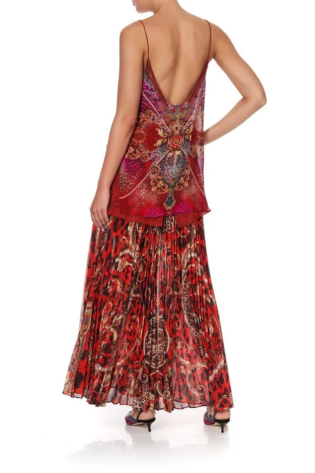 Camilla Tops Women Multi Layer V Neck Top Slave To The Rhythm