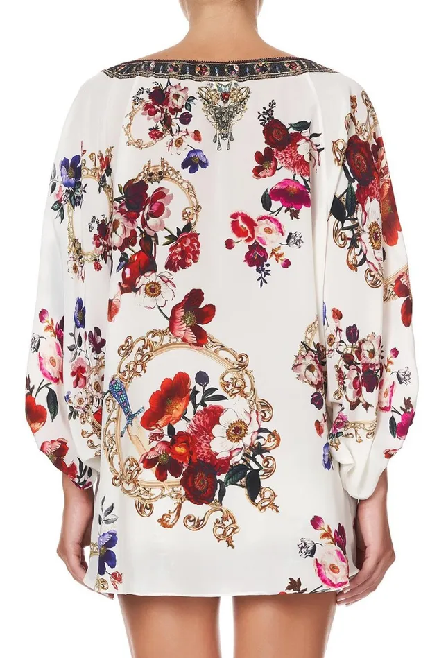 Camilla Tops Women Raglan Sleeve Blouse With Cuff Fairy Godmother