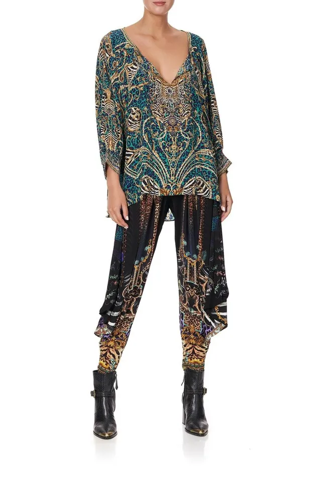 Camilla Tops Women Raglan Sleeve Blouse With Cuff Shes Got Grace