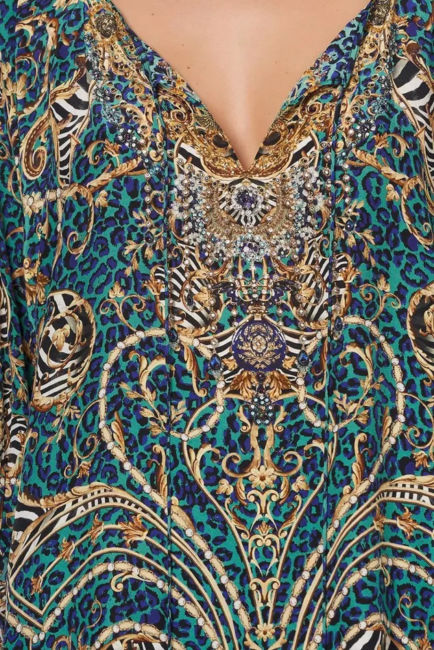 Camilla Tops Women Raglan Sleeve Blouse With Cuff Shes Got Grace